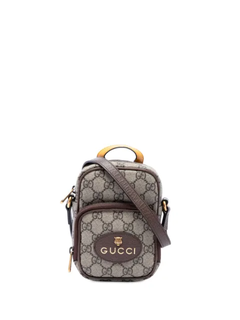 Gucci Pre-Owned 2000-2015 Mini GG Supreme Neo Vintage satchel Neutrals EJG0C2WREHXW6P0L