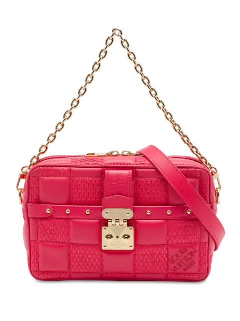 Louis Vuitton Pre-Owned 2021-2026 Damier Quilt Lambskin Troca PM satchel Pink XNWB3K5OAZUFNXB7