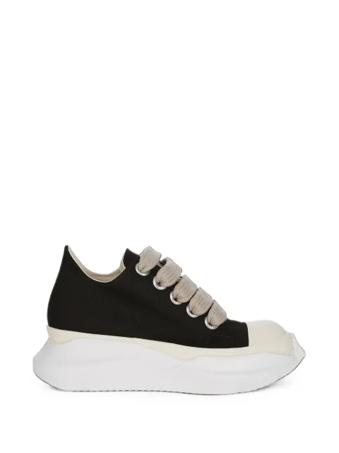 Rick Owens DRKSHDW Jumbolace Abstract low-top sneakers Black DU02F6845DOW2