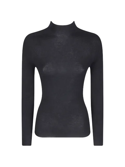 M.S.M. high-neck wool sweater Black X501