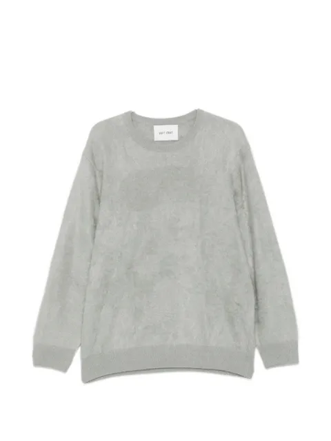 Soft Goat crew neck brushed-knit sweater Grey FW2524543