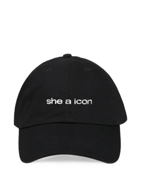 Alter Ego Speedi embroidered baseball cap Black SPEEDICP