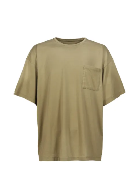 PORTER CLASSIC Ohariko Graffiti T-shirt Green PC0063995OLV