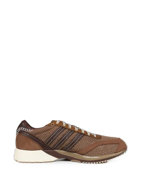 adidas x Wales Bonner Adizero Adios crochet-tongue sneakers Brown OPB64KI6054