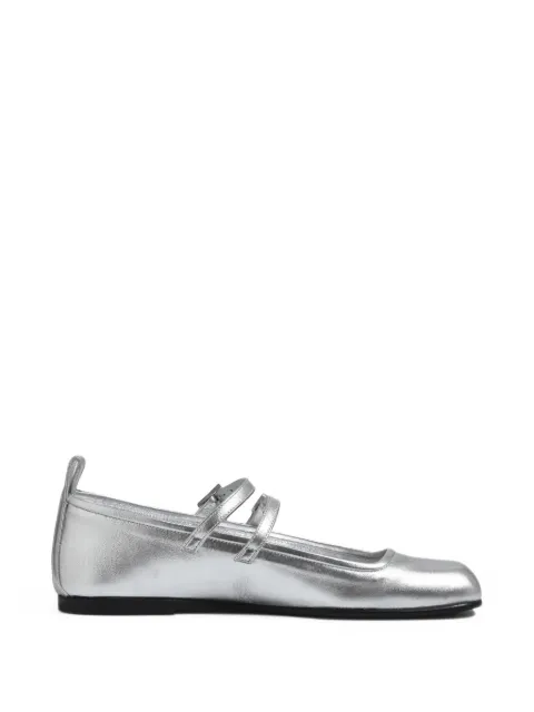 Nodaleto Bulla Rina buckle ballet flats Silver NO13125133