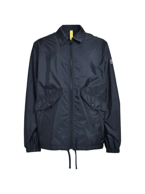 Moncler x Mercedes-Benz by NIGO Sopdu graphic-print jacket Blue K14011A00004M5920