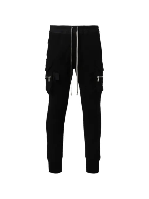 Rick Owens Mastodon drawstring cargo pants Black RU01D3396BA0