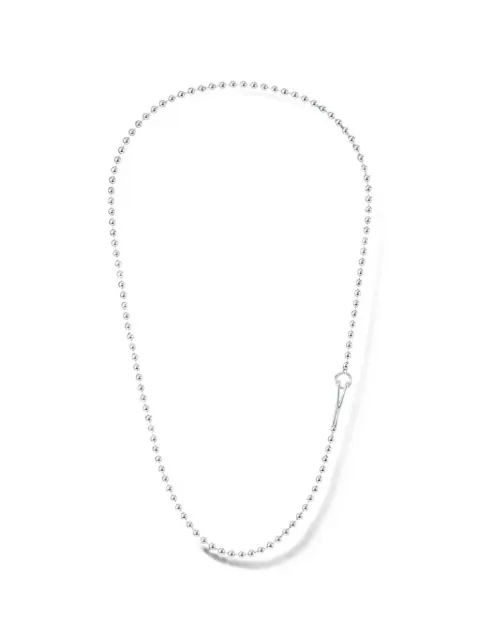 Careering x #HF ball-chain necklace Silver HF004WHT