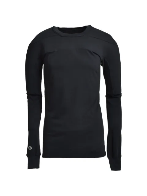 Rick Owens x Champion Girdered Harness sweater Black CM01E1707CHJG09