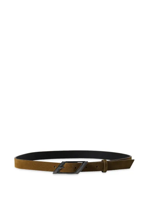 The Attico suede skinny belt Brown 250WKE00024L