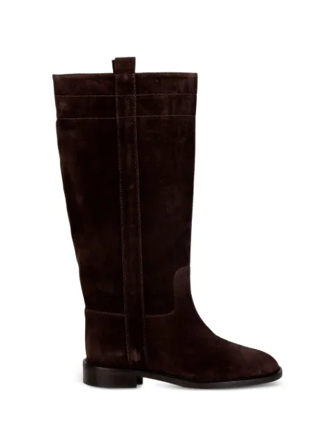 STATUS suede panelled boots Brown S8401GSOFTYEXTRAFONDENTE