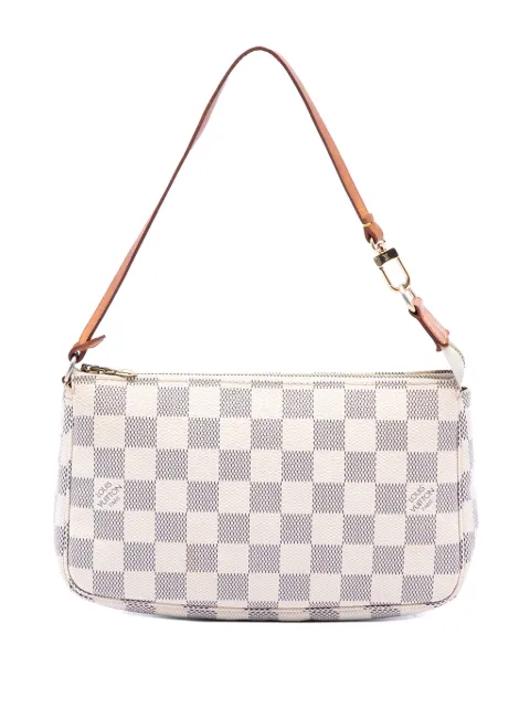 Louis Vuitton Pre-Owned 2000-2026 Damier Azur Pochette Accessoires shoulder bag White 12Z4A73G9MKW5XVQ