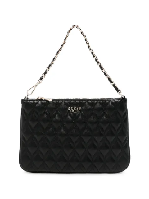 GUESS USA quilted shoulder bag Black PW7577P6322BLA
