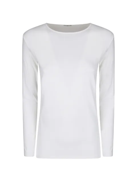M.S.M. long-sleeve crew-neck T-shirt White X400