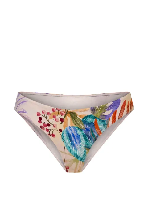 Gottex floral-print bikini briefs Neutrals 26CBP03