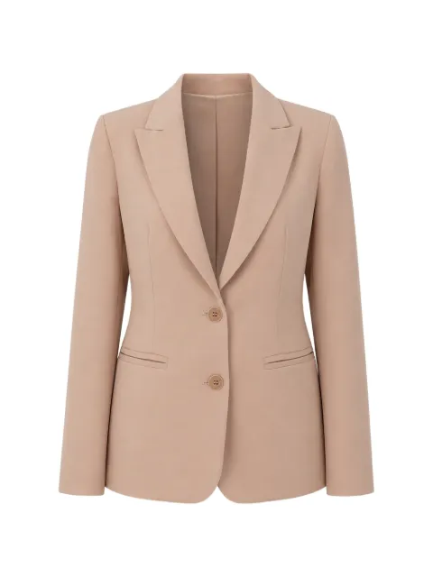 kaos peak-lapels single-breasted blazer Neutrals QP1CO014