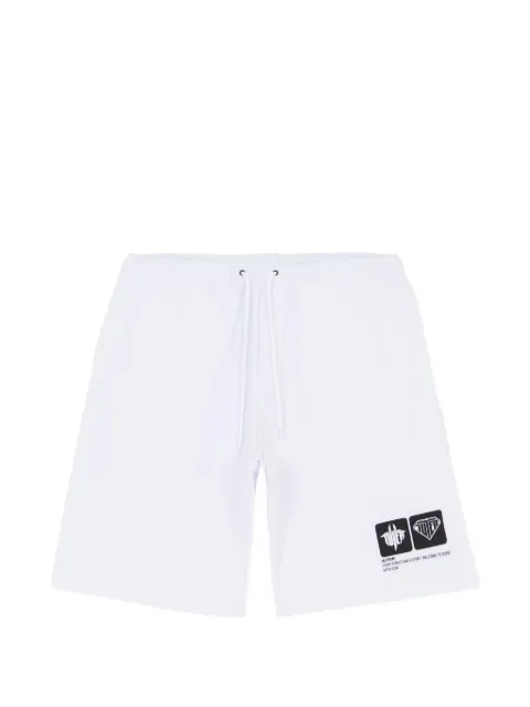 IUTER logo-print drawstring shorts White 23SISS09
