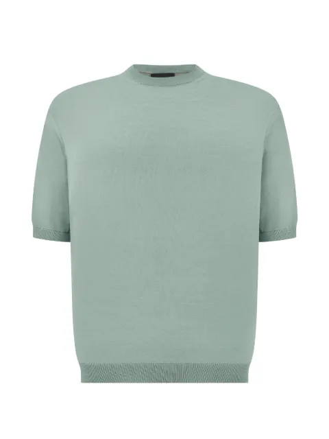 Paul & Shark fine-knit wool T-shirt Grey 16311065