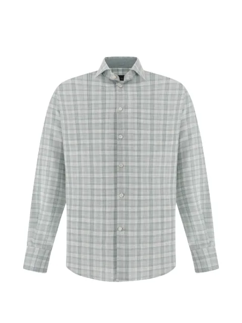 Paul & Shark check-pattern shirt Green 16313021CF