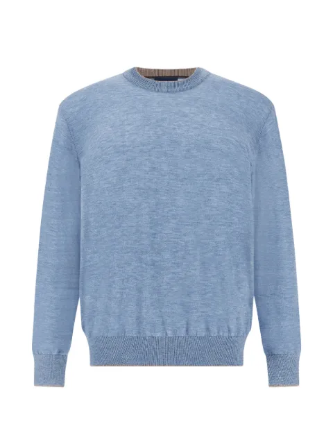 Paul & Shark Piuma crew-neck sweater Blue 16311011