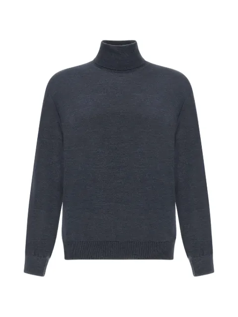 Paul & Shark roll-neck merino sweater Blue 26411550