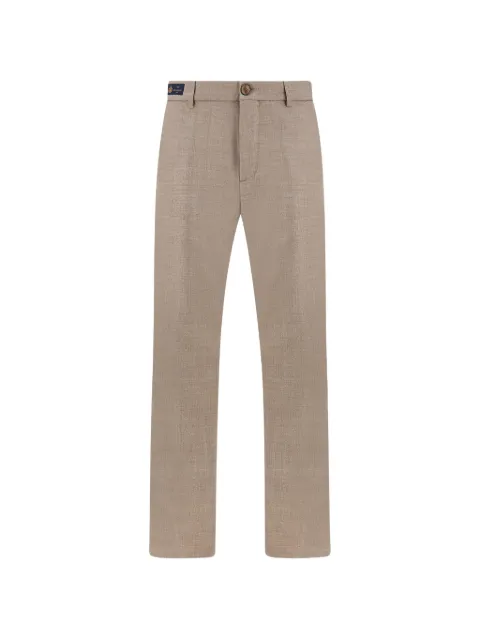Paul & Shark Bellagio wool twill trousers Neutrals 16314069