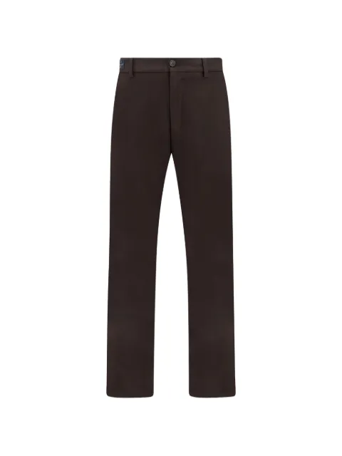 Paul & Shark Bellagio wide-leg trousers Brown 16314043