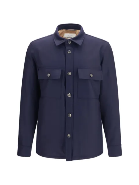 Jacob Cohën button-up patch-pocket jacket Blue JUME0044000S3679