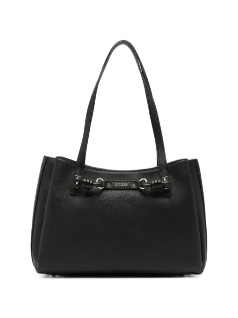 GUESS USA Camelia leather shoulder bag Black BG974223