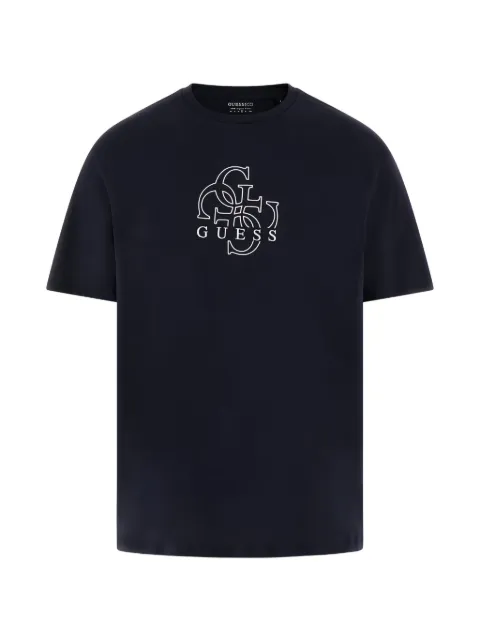 GUESS USA Quattro G logo T-shirt Blue M5BI76I3Z14