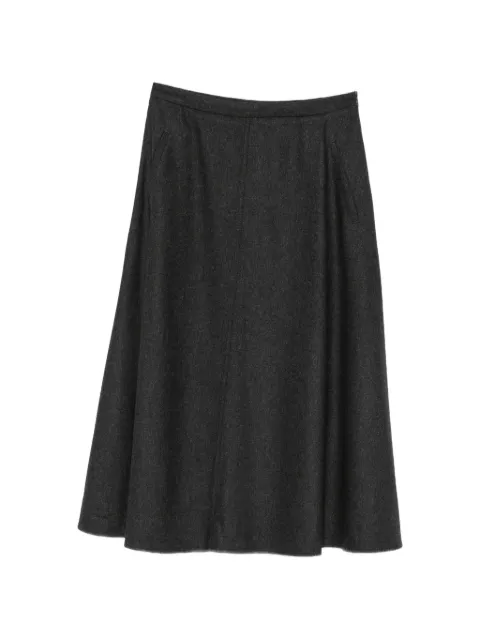 Lorena Antoniazzi A-line skirt Grey A2655GO12A5422