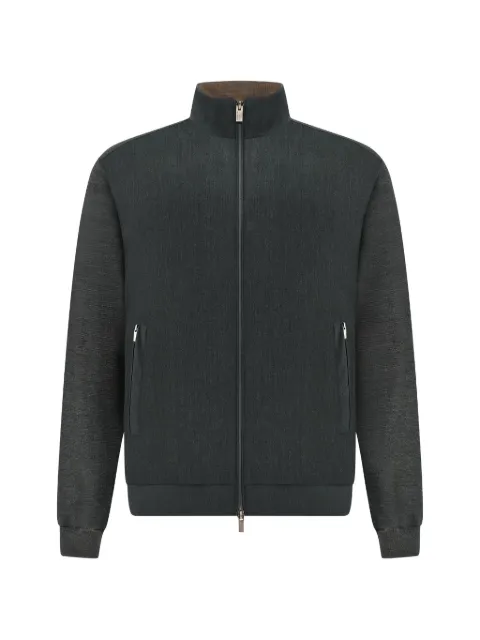 Paul & Shark zip-up wool jacket Grey 16311249