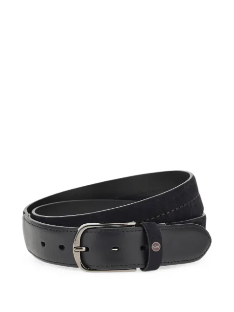 Paul & Shark suede leather-trim belt Blue 16316000101