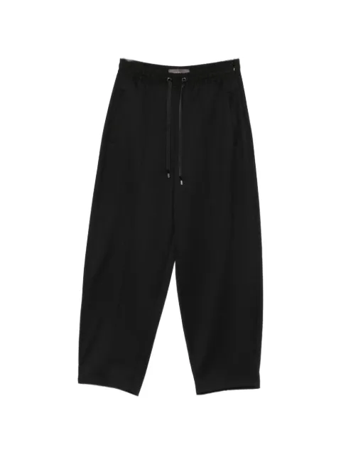 Lorena Antoniazzi drawstring-waist track pants Black A2677PA29A3674