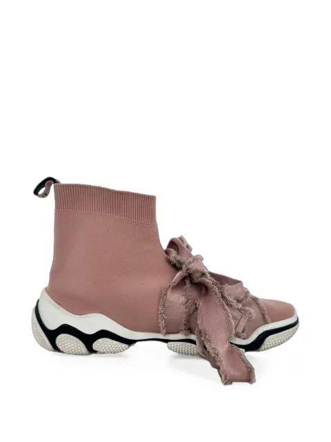 Valentino Garavani Pre-Owned Glam Run high-top sneakers Pink RFCPUGBSH787026W