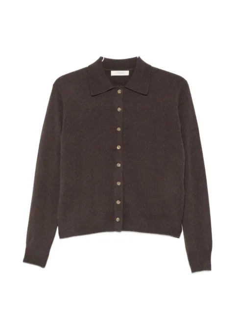 JcSophie Porcelain button-up collared cardigan Brown P5427