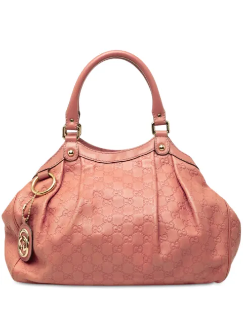 Gucci Pre-Owned 2000-2015 Medium Guccissima Sukey tote bag Pink Z578TDF1NGDVH7DM