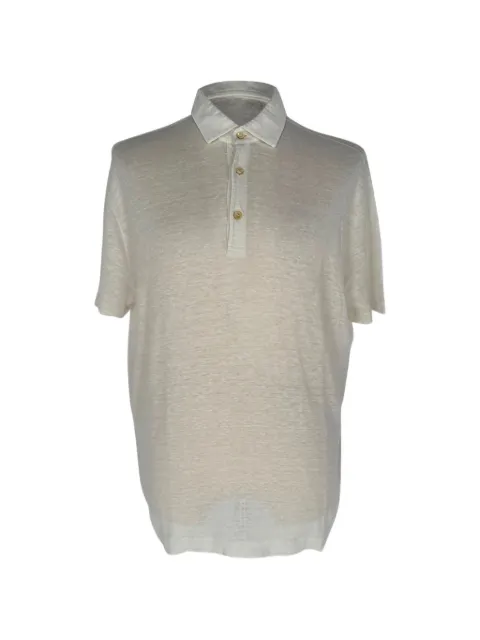 Loro Piana Pre-Owned linen polo shirt Neutrals RFCPUGBCL787014M