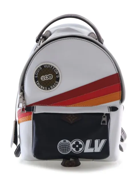 Louis Vuitton Pre-Owned 2021-2026 Calfskin Monogram Airline Palm Springs PM backpack Brown DOPB4TMCL5BQ56FX