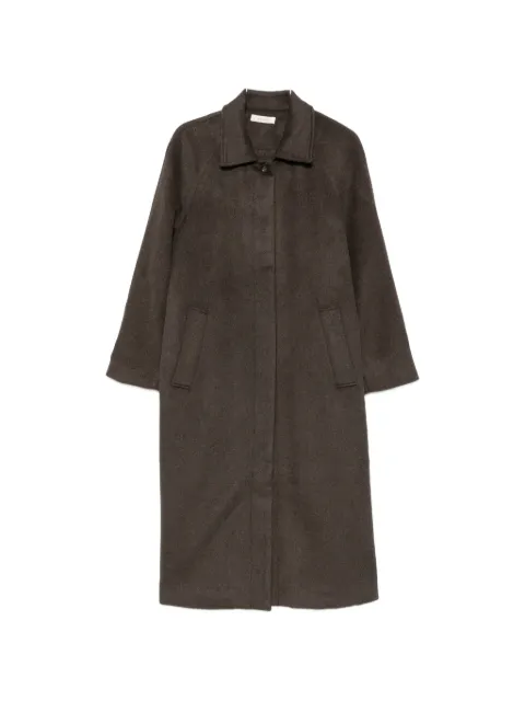 JcSophie Panna collared single-breasted coat Brown P5135