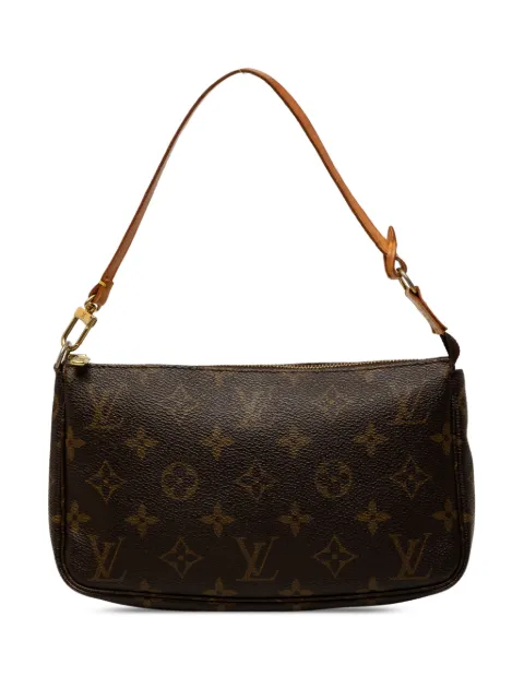 Louis Vuitton Pre-Owned 2002 Monogram Pochette Accessoires shoulder bag Brown OC3KHGZIMNY4W8ZT