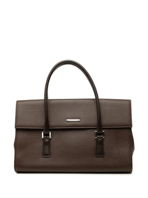 Burberry Pre-Owned 2000-2017 Leather handbag Brown 3TGD330D7EIR208X