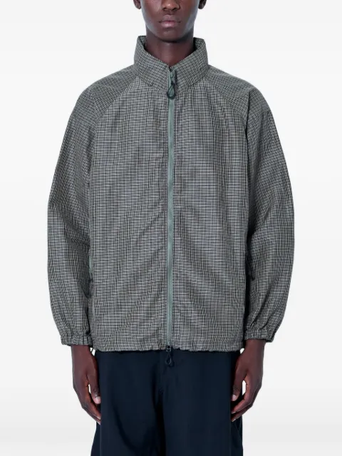 Comme des Garçons Homme checked hooded jacket Green HQJ023S262