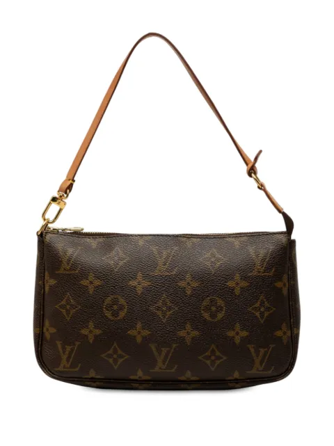 Louis Vuitton Pre-Owned 2000 Monogram Pochette Accessoires shoulder bag Brown K8VFW7Y7G3MTZZET