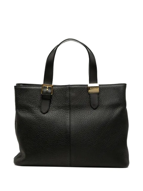 Burberry Pre-Owned 20th Century Leather tote bag Black 0NMP95O0Y2SO8A2F