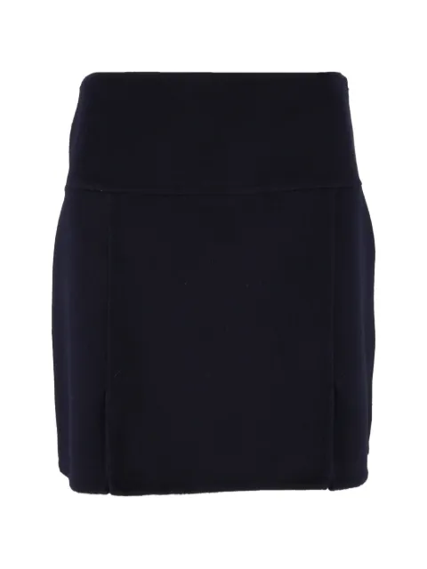 Ermanno Scervino seam-detail A-line skirt Blue D49EO020EY1MF