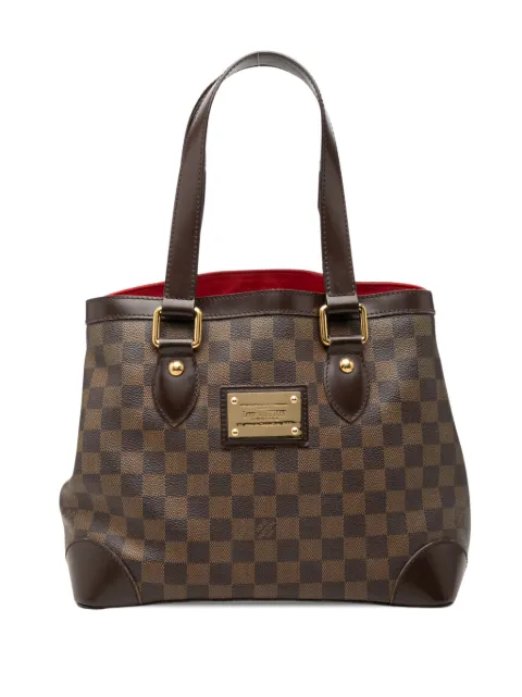 Louis Vuitton Pre-Owned 2008 Damier Ebene Hampstead PM tote bag Brown CIZ4XN9AHLVXP64Y