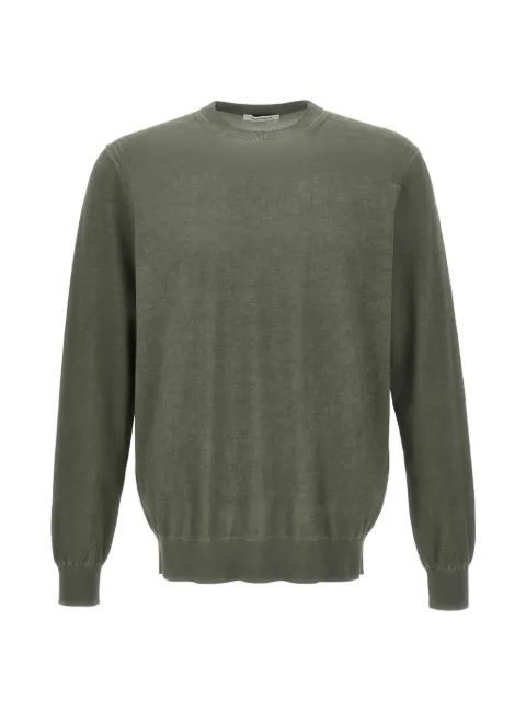 Kangra crew-neck long-sleeve sweater Green 302501