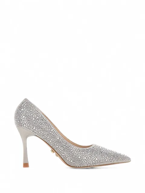 TWENTY FOURHAITCH Teylor rhinestone-embellished pumps Silver S0224ARG