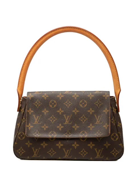 Louis Vuitton Pre-Owned 2001 Monogram Mini Looping shoulder bag Brown CPD0JL3P4VLC4HAD